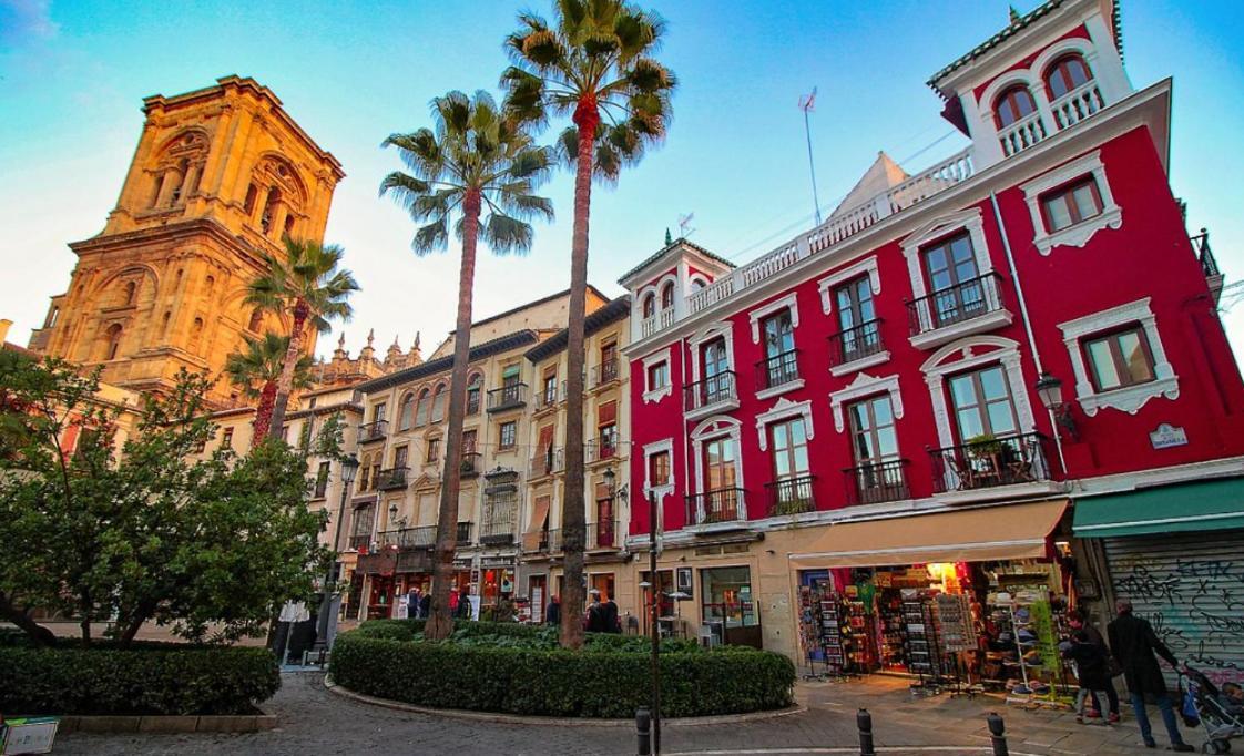 Apartamento Con Terraza A 4 Minutos De La Catedral Гранада Экстерьер фото